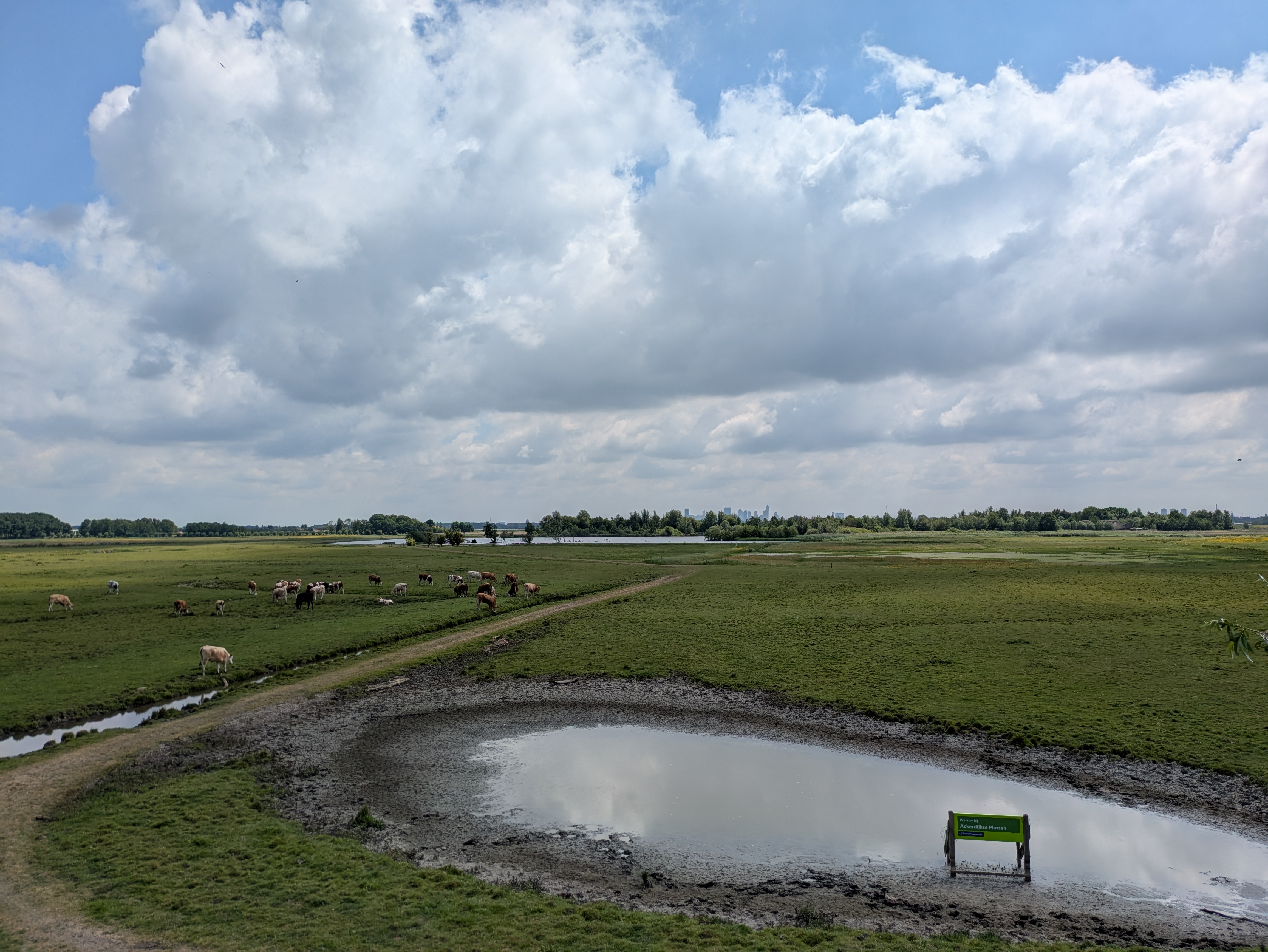 view of Ackerdijkse Plassen
