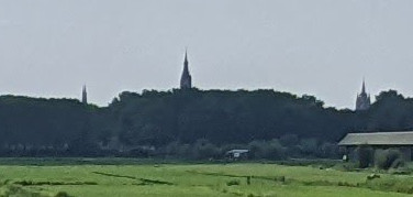 Zoomed in on Delft