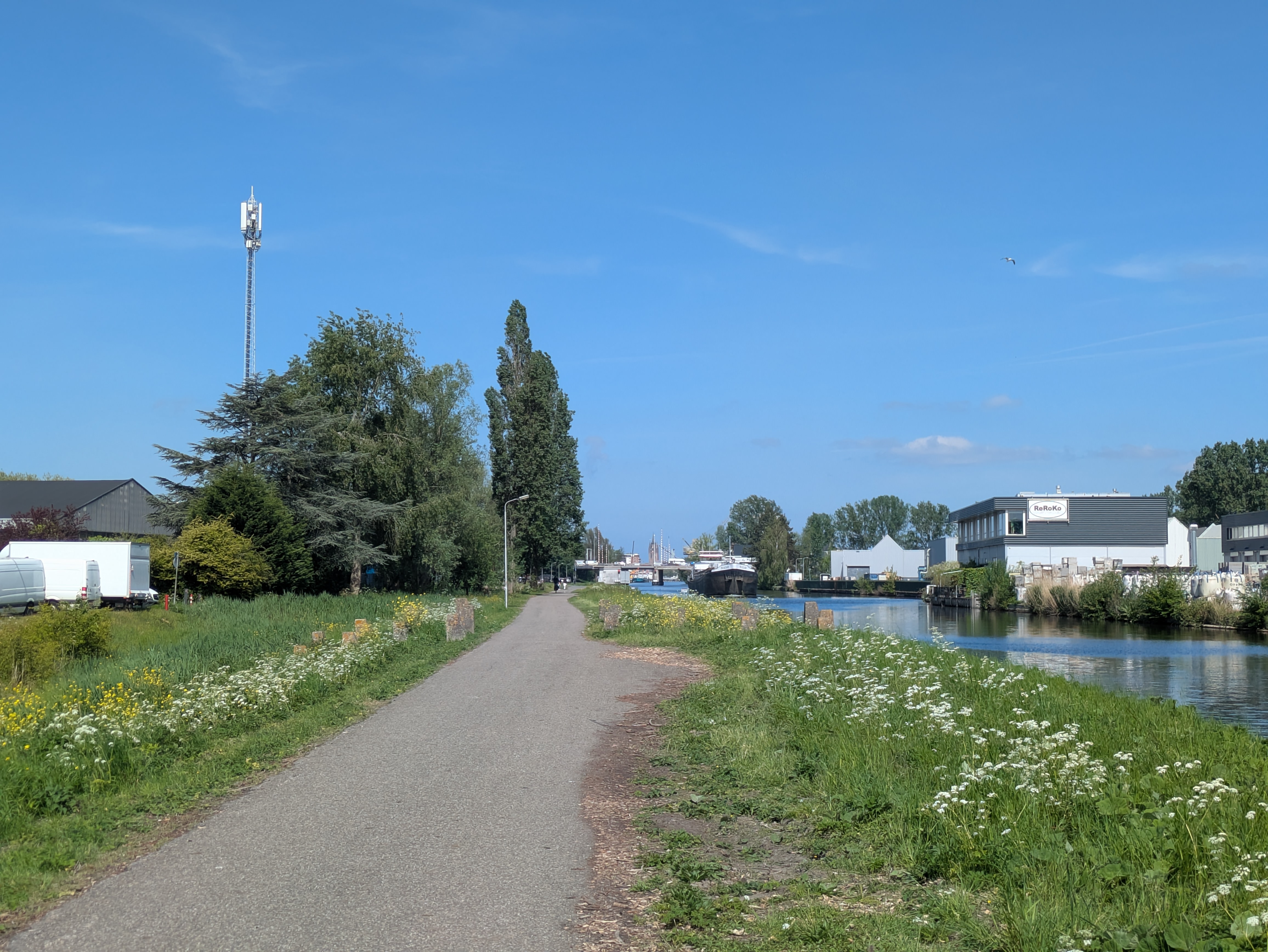 Delft from afar