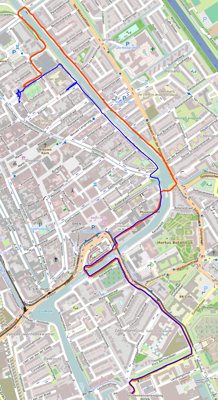 map of home-royal delft half