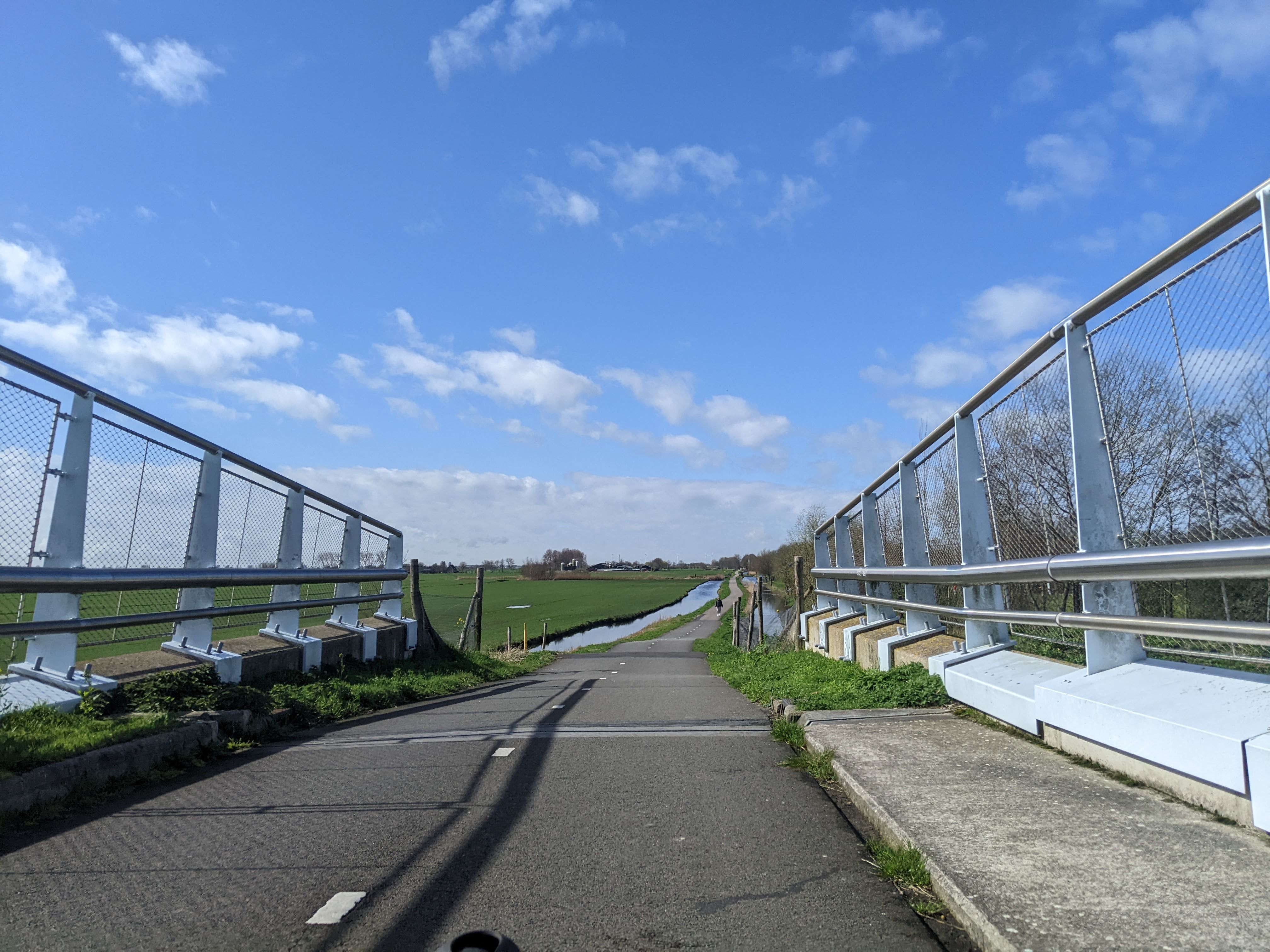 bridge on the way to Maassluis