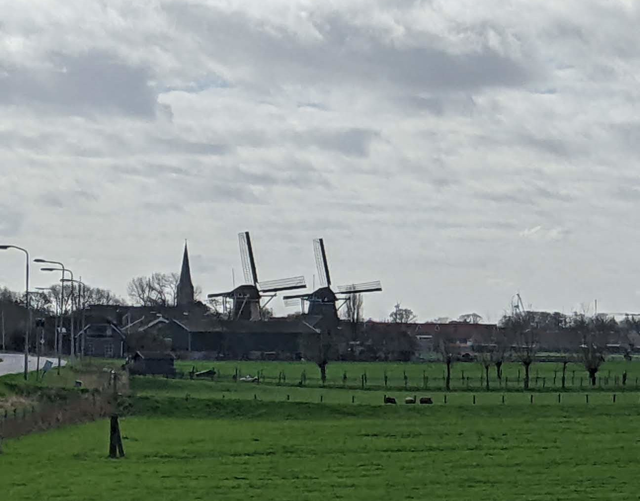 windmills but closer